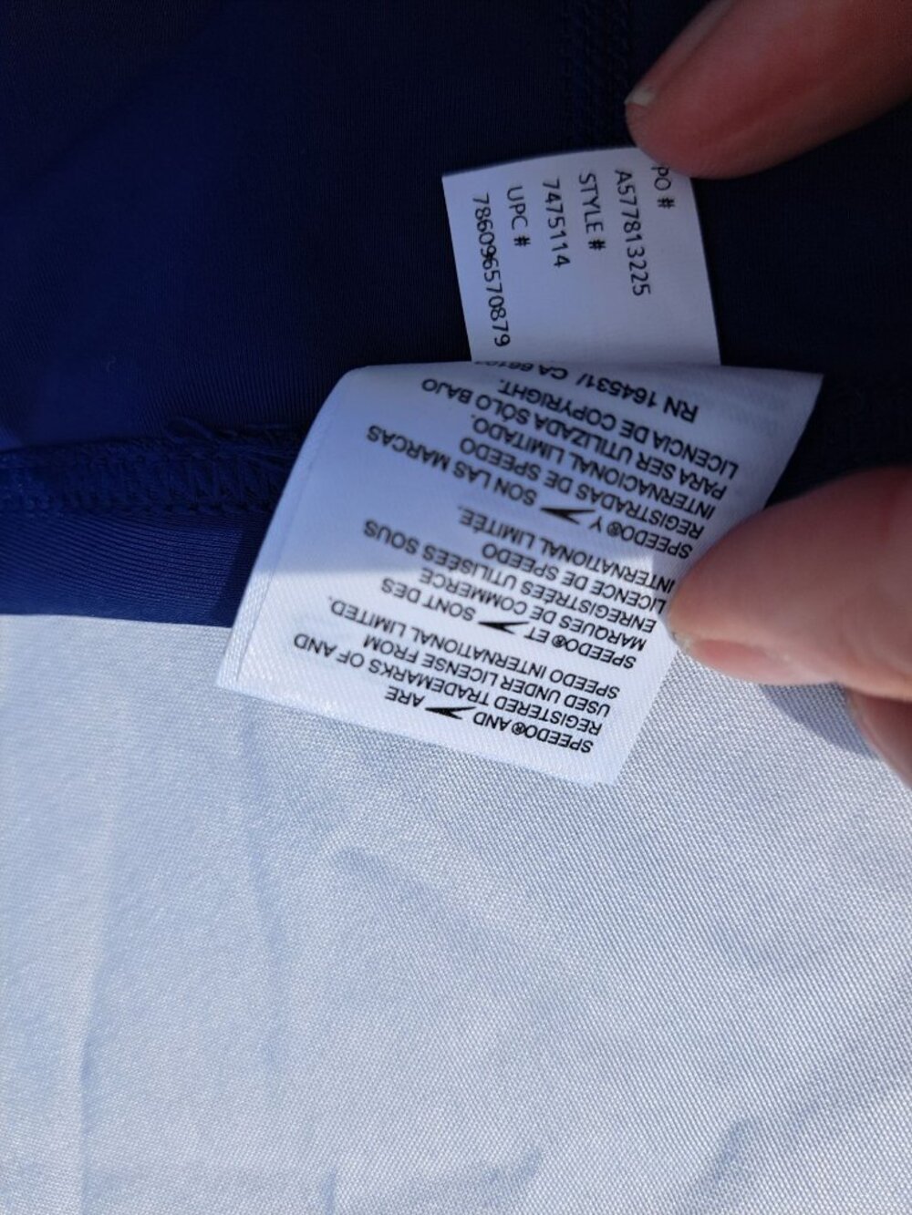 New Speedo Boys UPF 50+ Jammer Swim Shorts Size 6 Chlorine-Resistant Navy Blue - Picture 4 of 8